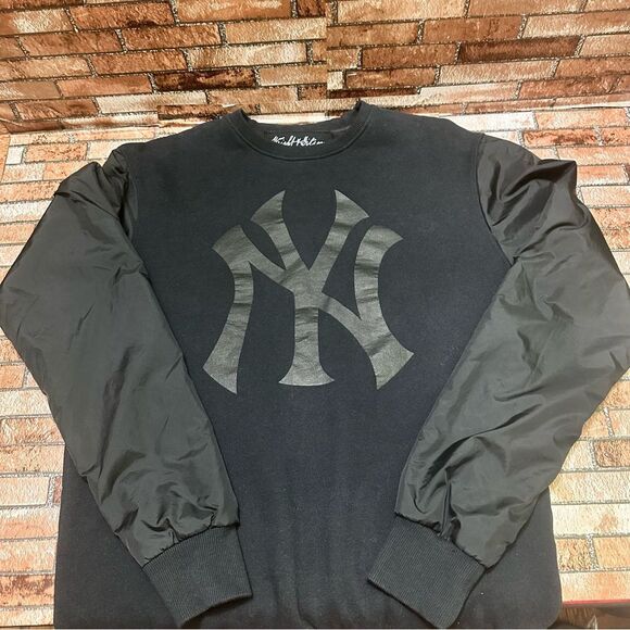 NY Yankees Men’s Black wright & Ditson Sweatshirt size L - Picture 8 of 12